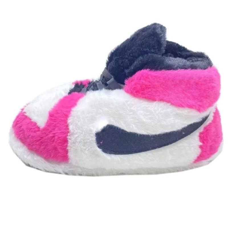 Sneaker slippers pink&black 1 - The Truth Graphics
