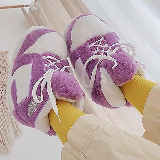 Sneaker Slippers - purple - The Truth Graphics