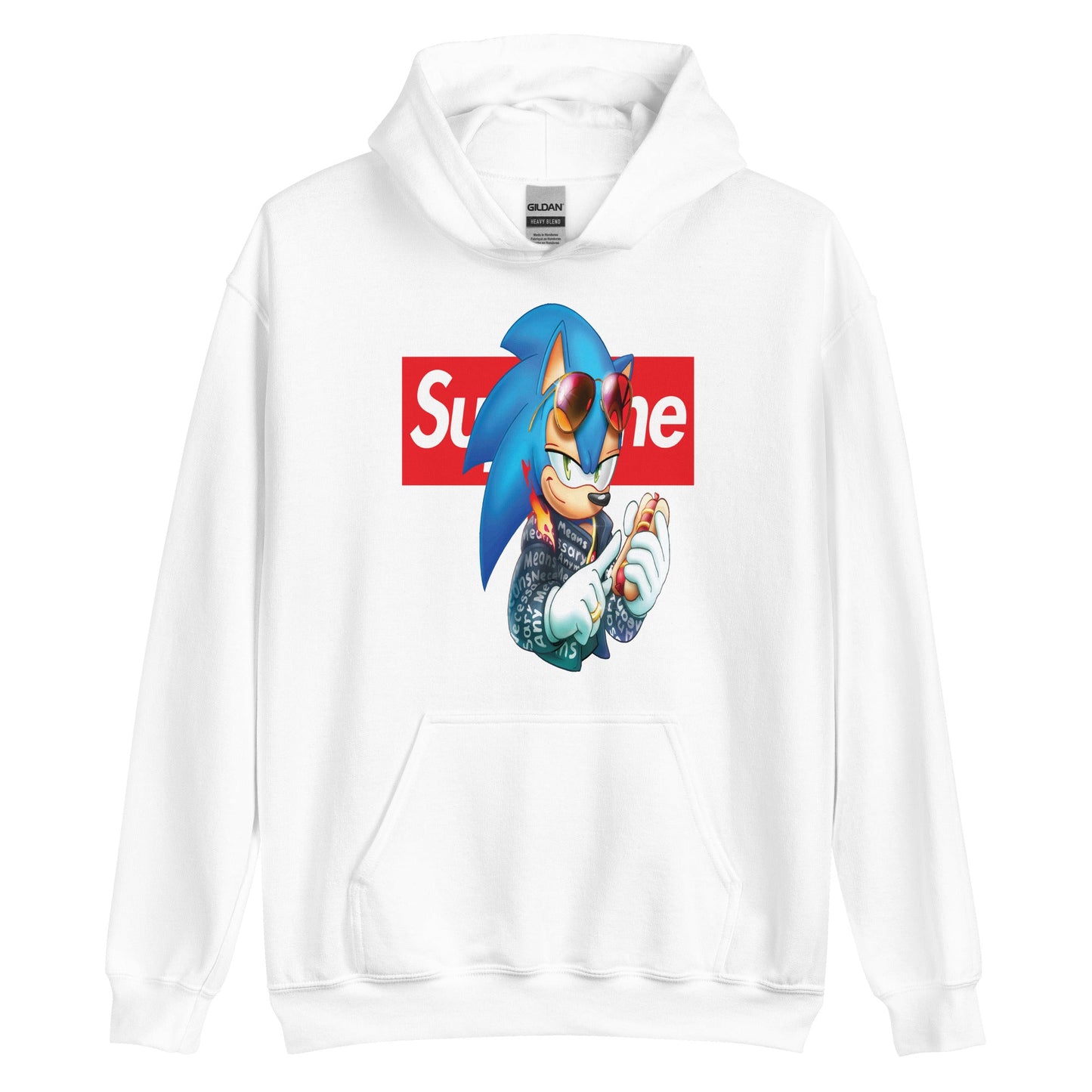 sup sonic hoodie - The Truth Graphics