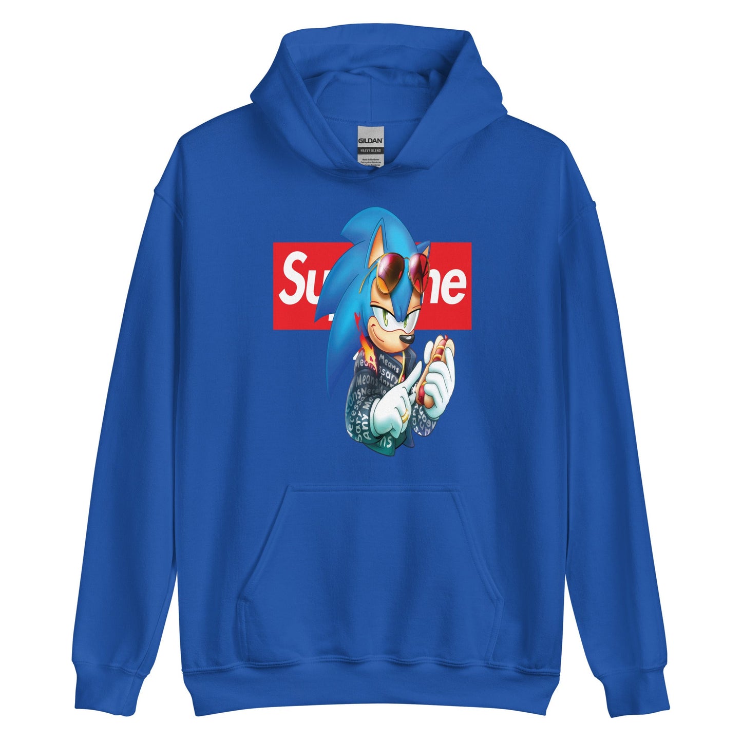 sup sonic hoodie - The Truth Graphics