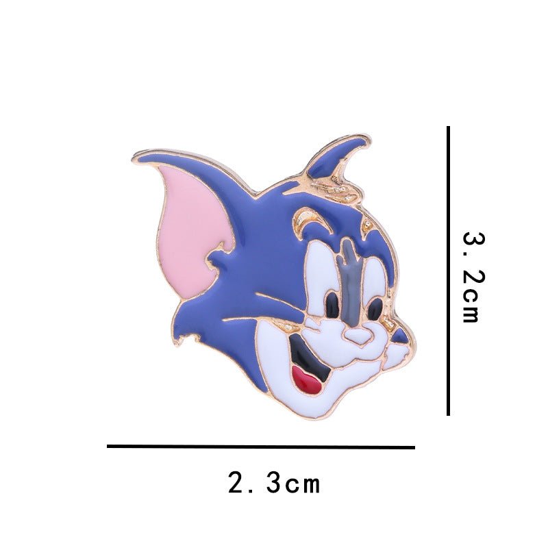 Tom Animal Brooch Fashion Alloy Lapel Pins - The Truth Graphics