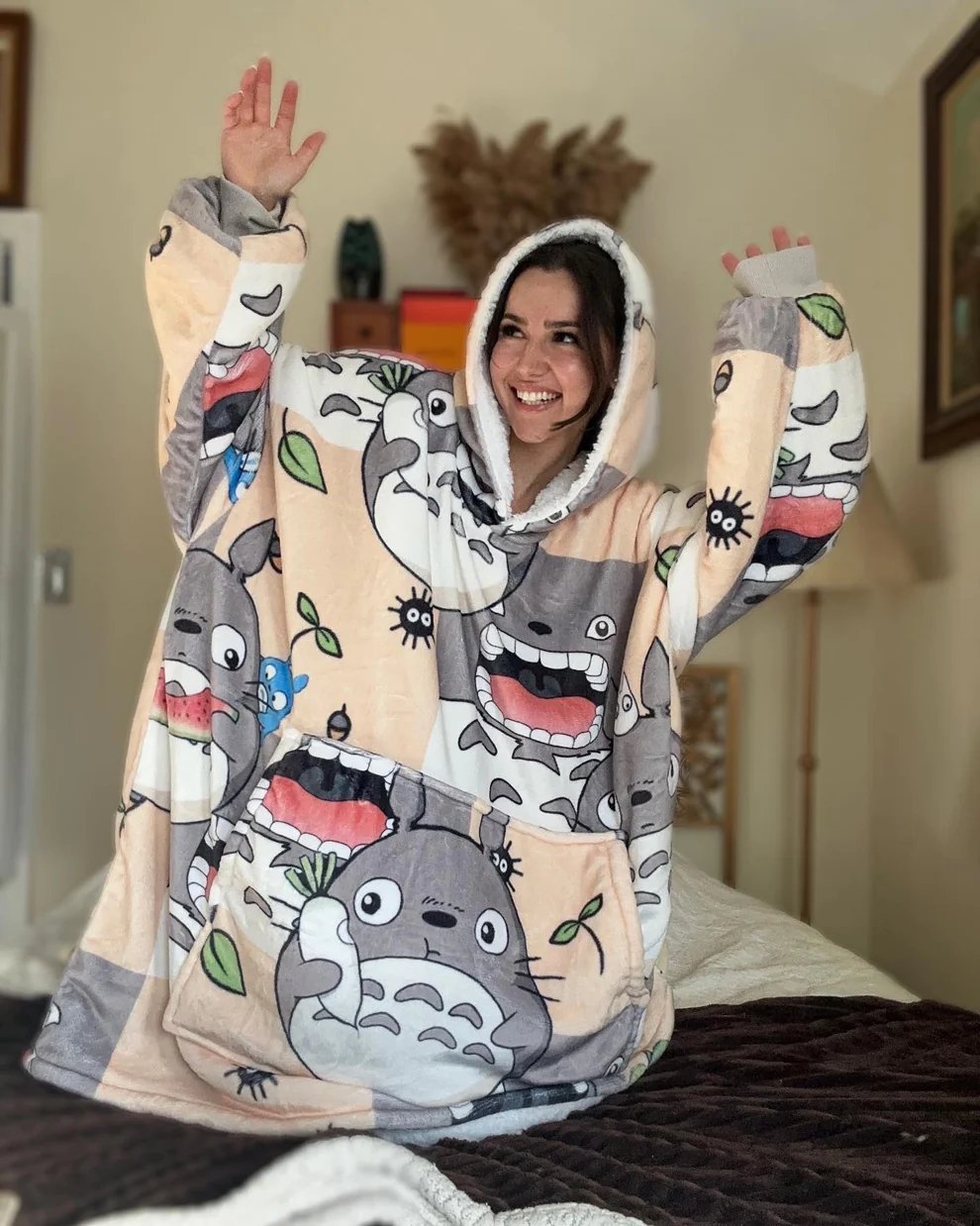 Totoro Blanket Hoodie - OLMCOL