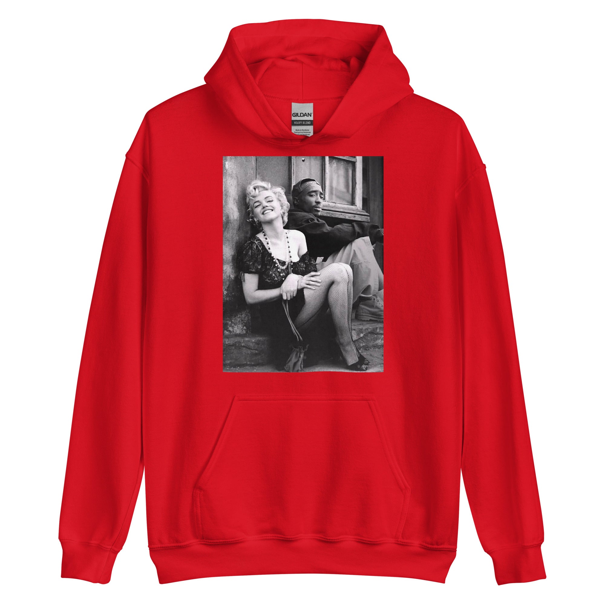 Tupac and 2025 marilyn monroe hoodie