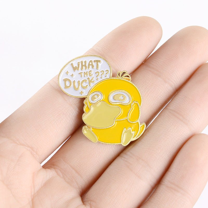 What The Duck Lapel Pin - The Truth Graphics