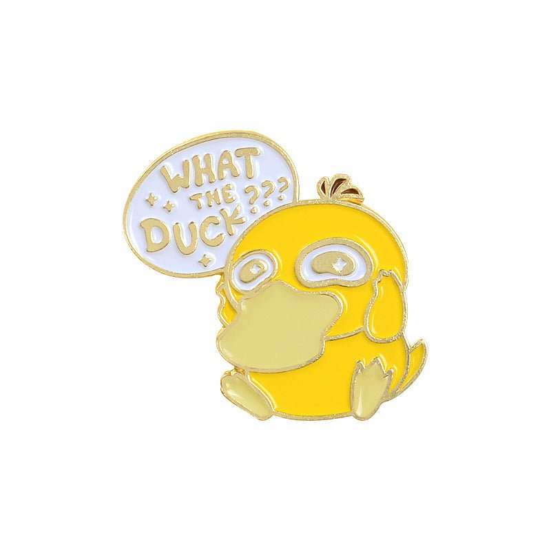 What The Duck Lapel Pin - The Truth Graphics